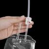 3Pcs PVC Vampire Blood Bags 400ml Reusable Juice Energy Drink Bag Pouch Halloween Party Cosplay Decoration Supplies Scary Props
