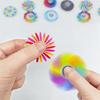 Creative Color Gyroscope Acrylic Colorful Fingertip Gyroscope Rotating Gyroscope Cool Stress Relieving Toy
