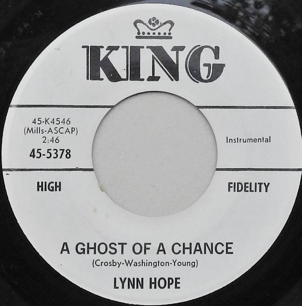

7inch Record LYNN HOPE - A Ghost Of A Chance / Little Landsl 455378 King Records US Jazz Used