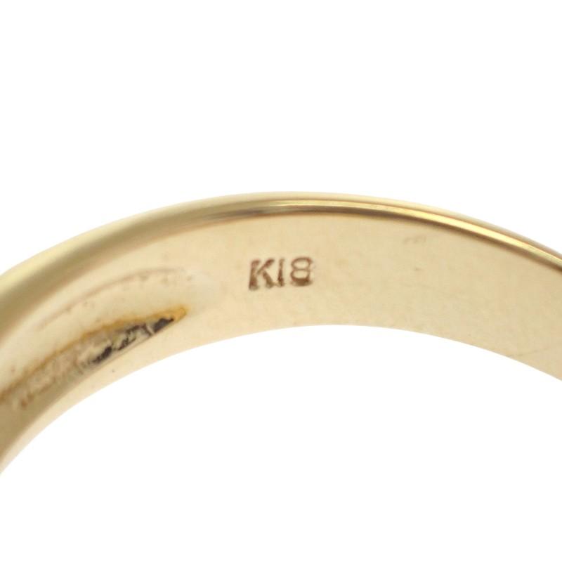no brand  #14(JP Size) ring K18 yellow gold Women
