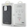 Guess Guhcp15Lg4Gfgr Iphone 15 Pro 6.1 Szary/Grey Hard Case 4G Metal Gold Logo