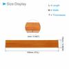 CoCud Dollhouse Flooring, 3.94" Long, Self-Adhesive Miniature Dollhouse Wood Flooring, Peel and Stick - (Use: Dollhouse Decor), Pack of 10