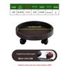 Rolling Flower Pot Tray with Wheels