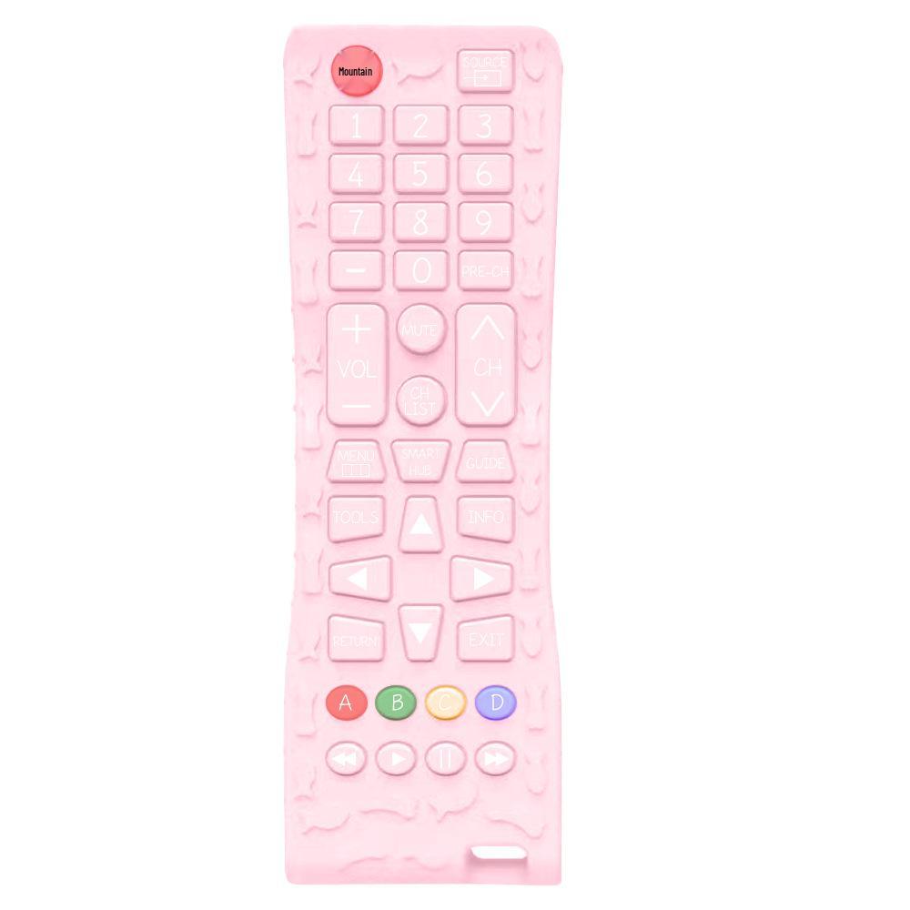 Silicone Teether Remote Control Toy for Babies 6+ Months
