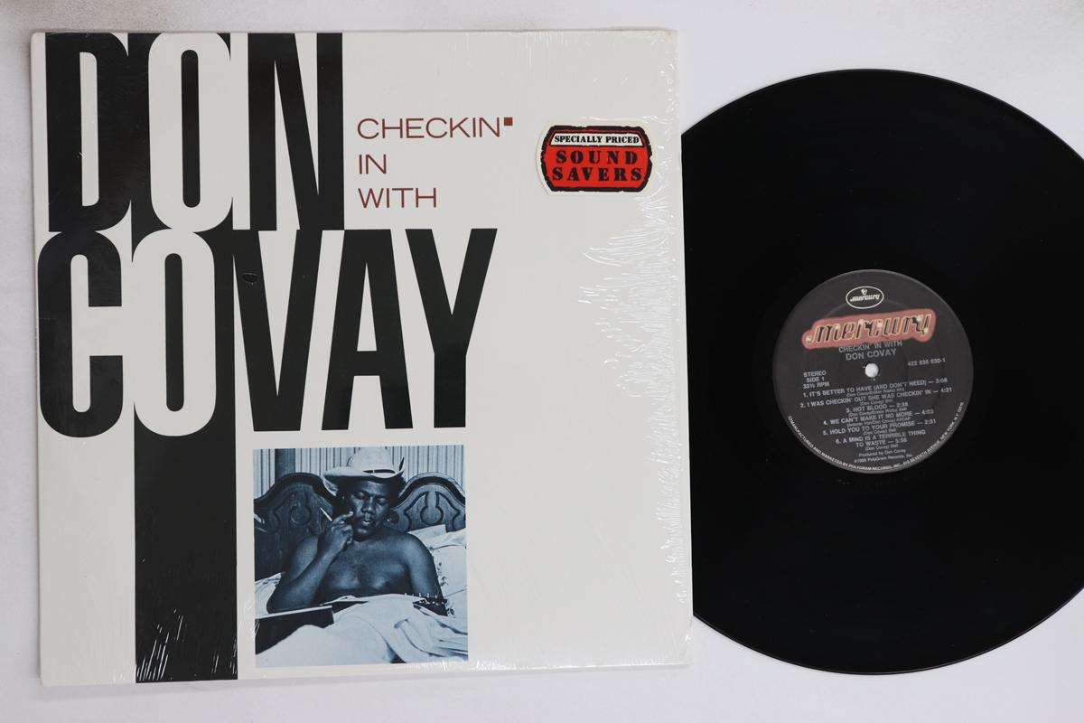 

LP Record DON COVAY - Checkin In With Don Covay 4228360301 MERCURY 1988 US Soul/Funk Used