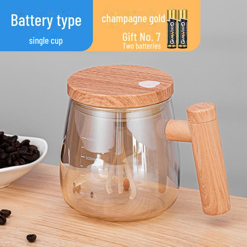 Electric Magnetic Stirring Coffee Cup - Portable, Rechargeable, and Easy To Use