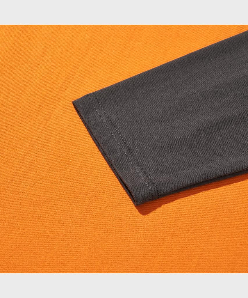 VDR Cropped Raglan Tee [Flame Orange]