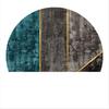 Half Circle Nordic Carpet Entrance Door Bathroom Absorbent Floor Mat Carpet Door Mat Household Anti Slip Mat