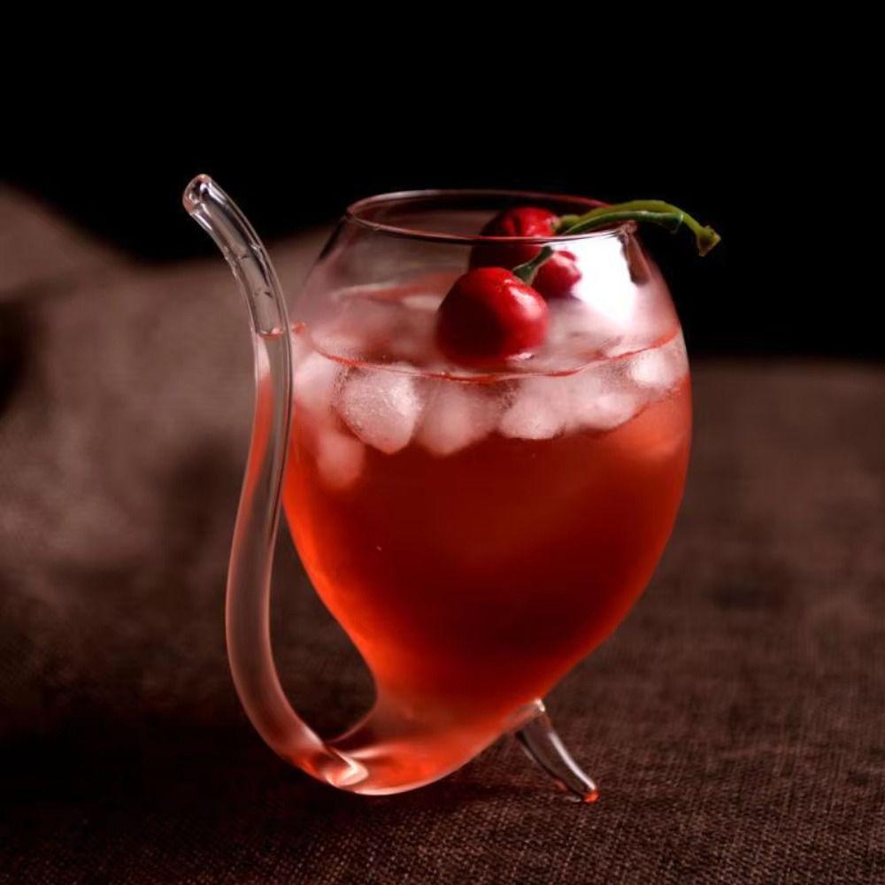 Drink Cup Creative Goblet Transparent Wine Glasses Molecular Gastronomy Champagne Cup  Bar