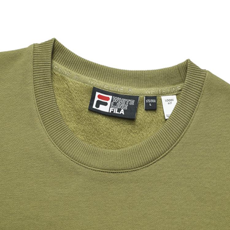 New FILA Sweatshirt Unisex Refrigerator Green F51U249299FKK