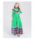 Traditional Mexican Girl's Maxi Dress - Ethnic Dance Costume & Party Outfit