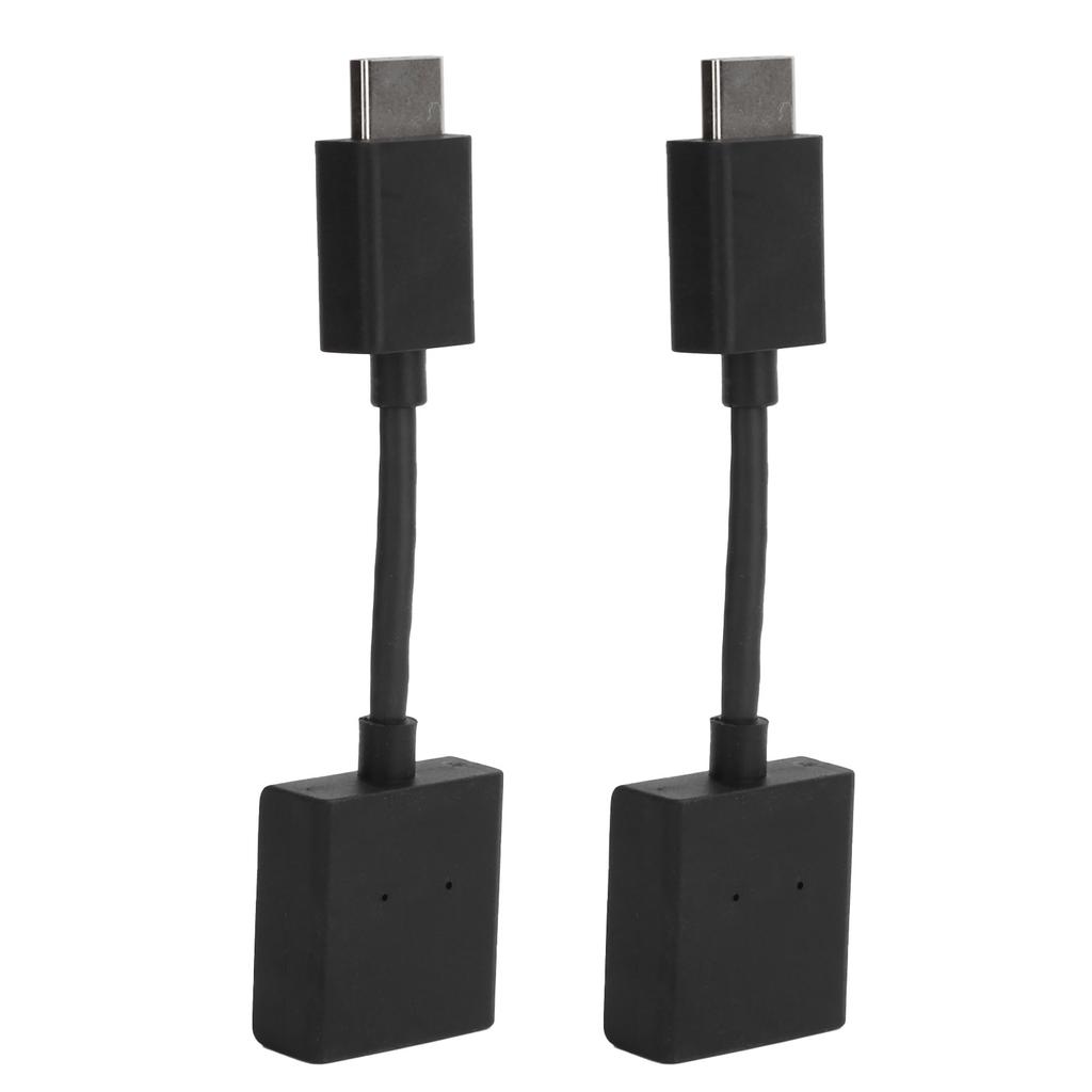 2Pcs Male To Female Extension Cable HD Multimedia Interface Support 4K High Resolution