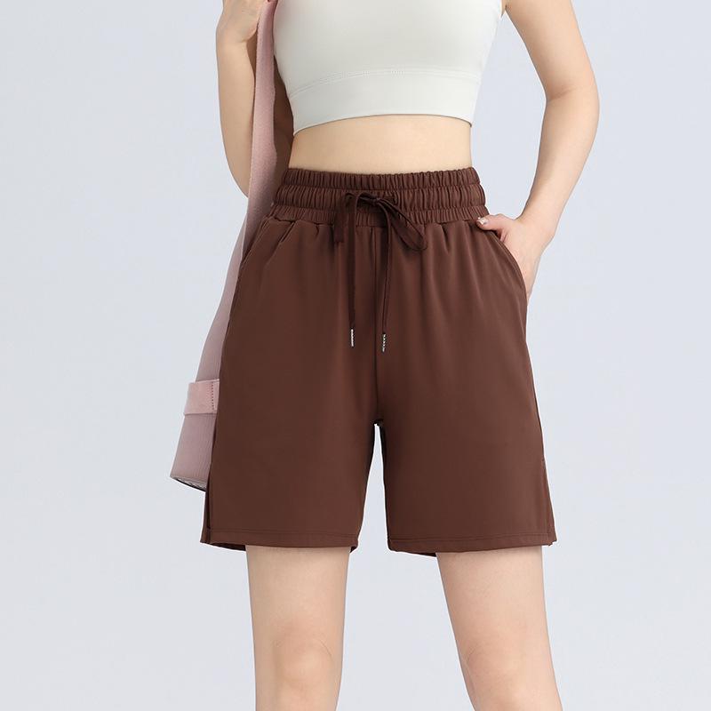 

Women s Quick-Dry Running & Yoga Shorts: Lightweight, Loose-Fit for Summer Medium
