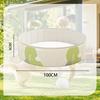 Bunmery No Inflation Water Home Ball Dog Light Green Kids' Pool, Required, Foldable, Play, Pool, Friendly, Indoor/Veranda/Garden, (10030cm)