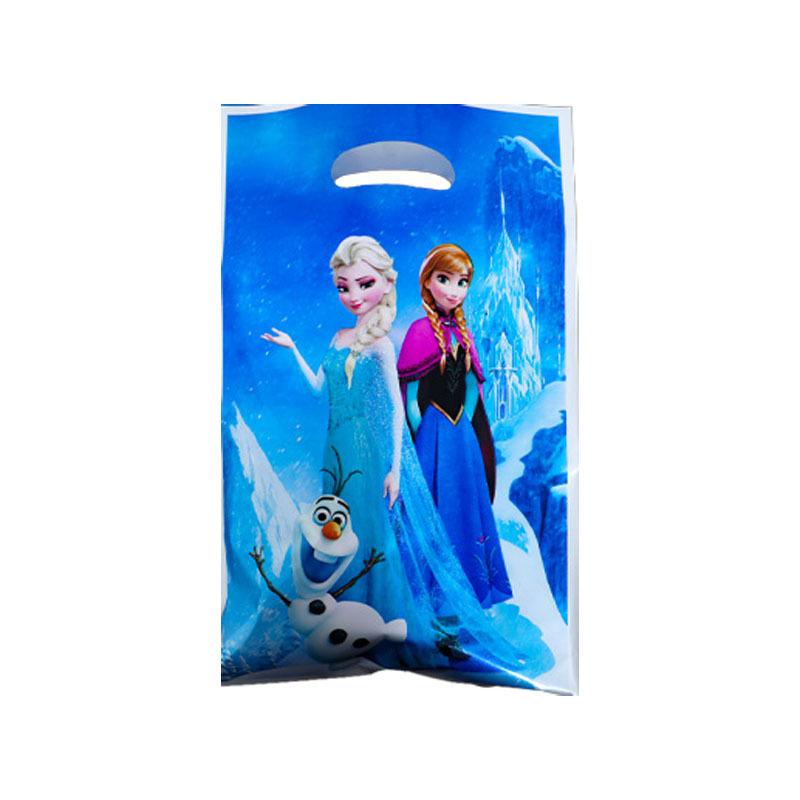 Frozen Birthday Party Supplies Disposable Cutlery Paper Plates Paper Cups Tissue Girls Birthday Party Decorations