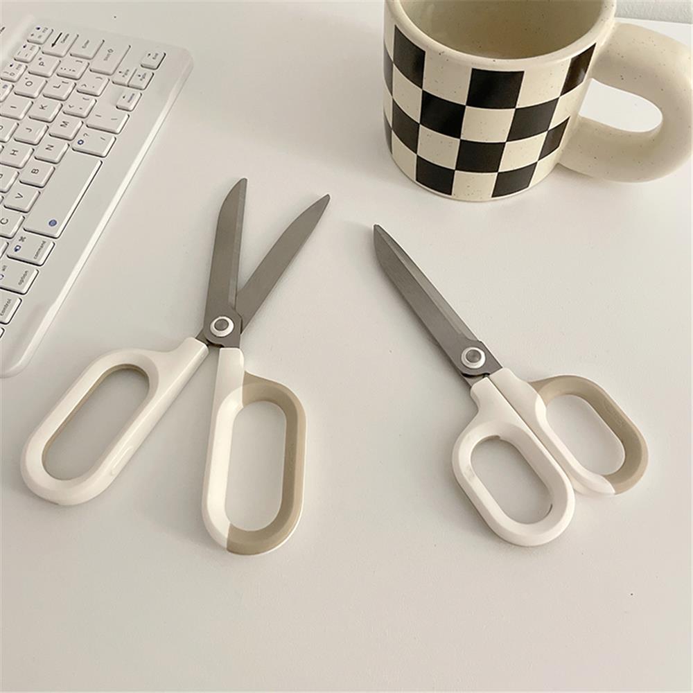 1 Pc Kawaii Safety Scissors, Paper Cutter, Student Stationery, Office, Home Supplies, Scrapbooking Crafts