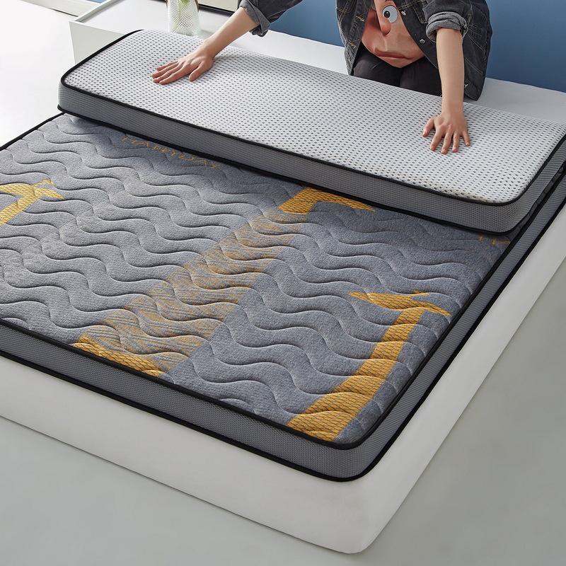 Thailand Natural Latex Mattress Topper - Single, Soft, Foldable Tatami Mat for Dorms & Home