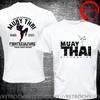 Funny Design Muay Thai Kickboxing Fighter Shirt Unisex Fashion Trendy Casual Clothing Stylish Tops Tee Shirt Leisure Tshirt Unisexs