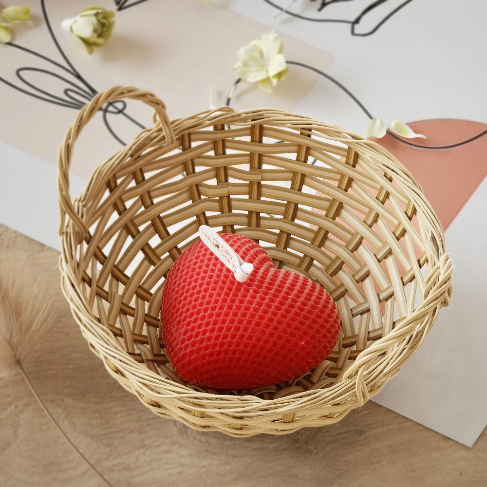 New 3D Heart-shaped Silicone Mold Handmade Easy to Release DIY Woven Love Heart White Cake Baking Tool Valentine's Day Gift