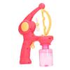 Bubble   Automatic Convenient Handle Battery Powered Interesting Fan Function Cartoon Bubble Machine for Toy