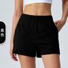 Summer new outdoor cool three-point yoga pants loose sun protection yoga shorts open-ended outer wear casual sports pants