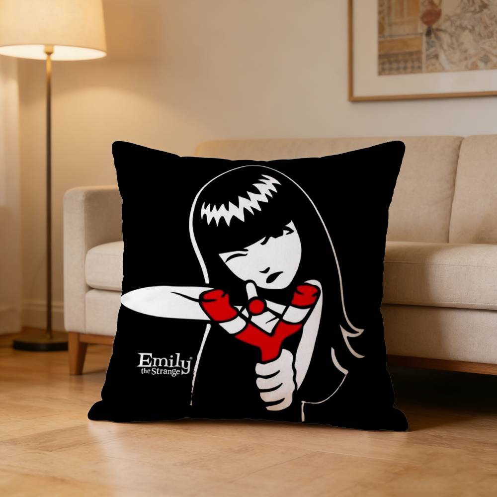E-Emily The S-Stranges Pillow Case For Sofa Living Room Home Office Decor Protective Cover