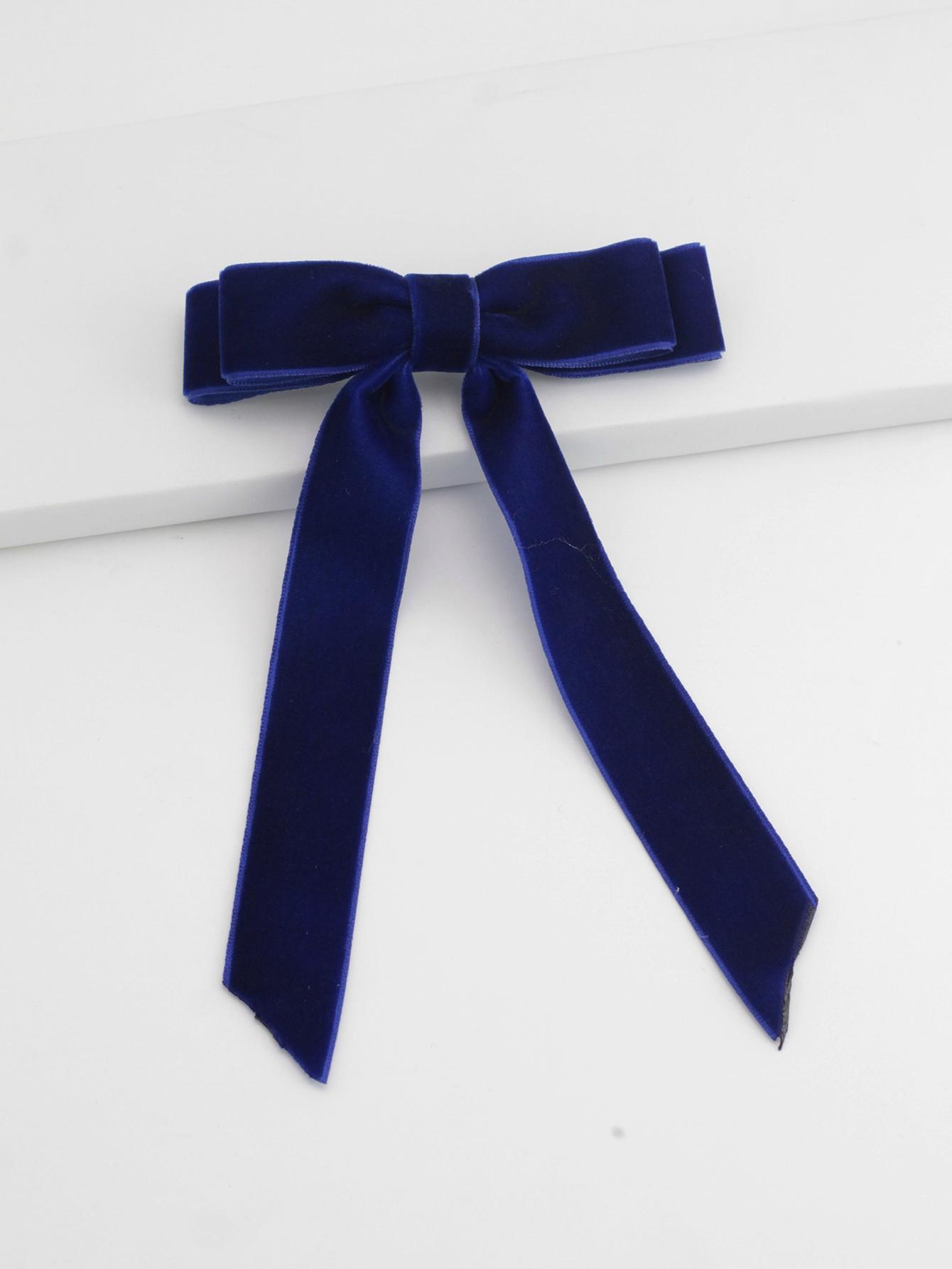 

Lystrfac Модный винтажный бархатный бант для волос для женщин и девочек, ленточная заколка для волос, простая верхняя клипса, женские заколки для волос, женские аксессуары для волос