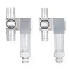 12/16mm Fish Tank CO2 Diffuser Aluminum Zinc Zinc Alloy Counter Atomizer with Bubble  Aquarium