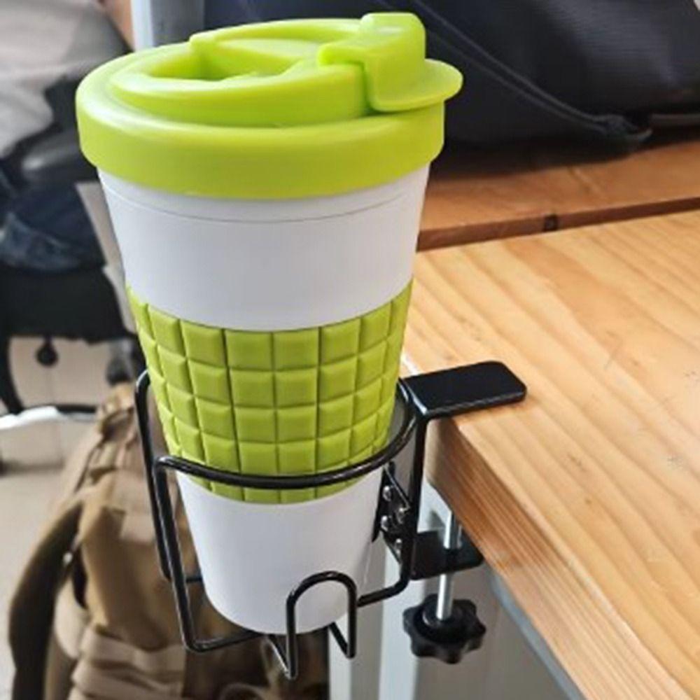 Universal Water Bottle Storage Tray Anti Spill Desk Drinks Bracket Durable Desktop Mug Rack  Home