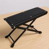 Guitar Footstool Foldable Steel Foot Stand Non-Slip Surface Adjustable