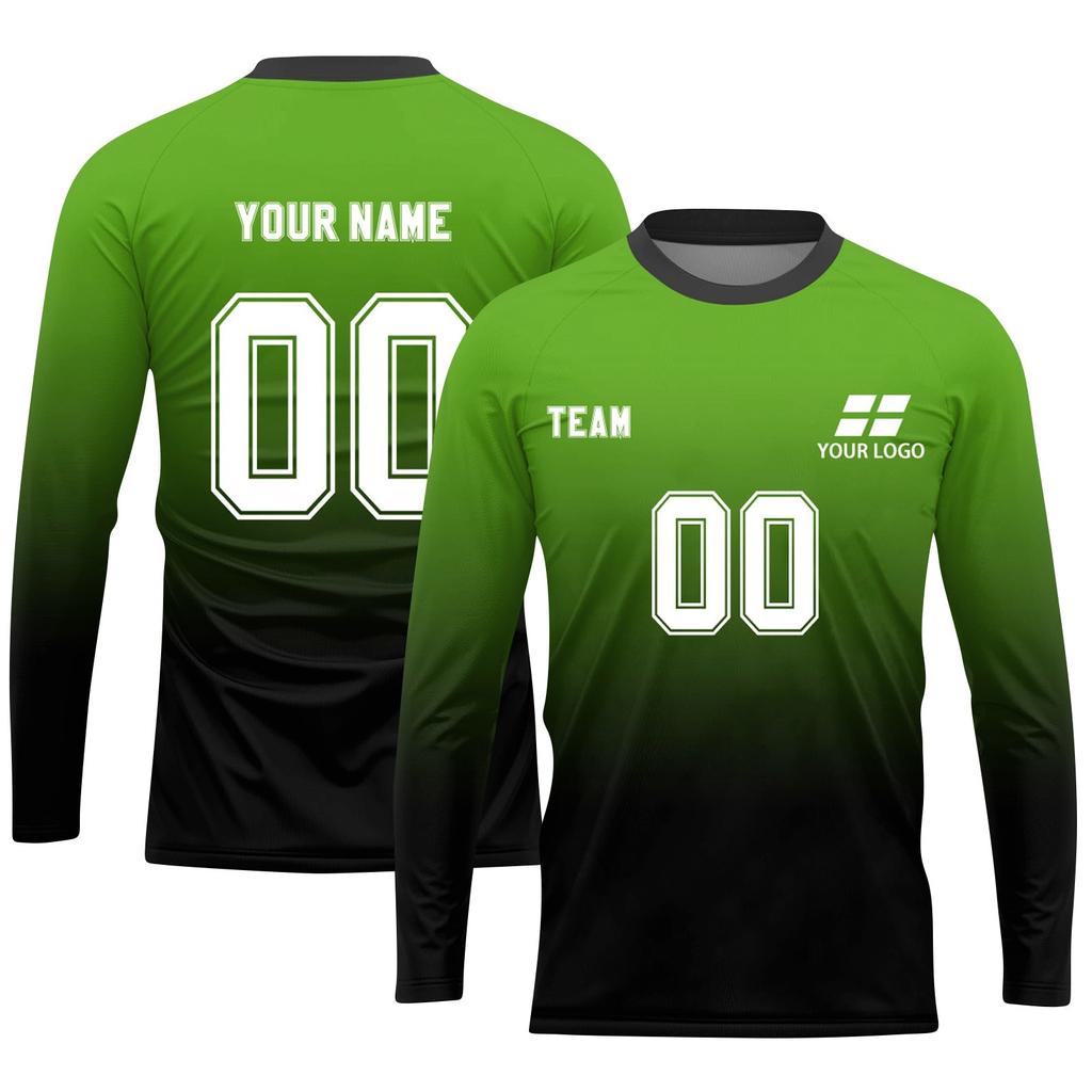 Men’s Long Sleeve Gradient Athletic Shirt, Lightweight Sports Top, Quick Dry Tee for Training, Running,