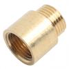 Tap Extension G1/2 Thread Brass Connector for Drinking Water Heating Install