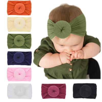 Newborn Batoľa Kid Baby Girls Mašľa Čelenka Príslušenstvo k čelenke