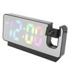 Digital Alarm Clock Temperature Display Calendar Snooze Mute Voice Activated Mode LED Mirror Project