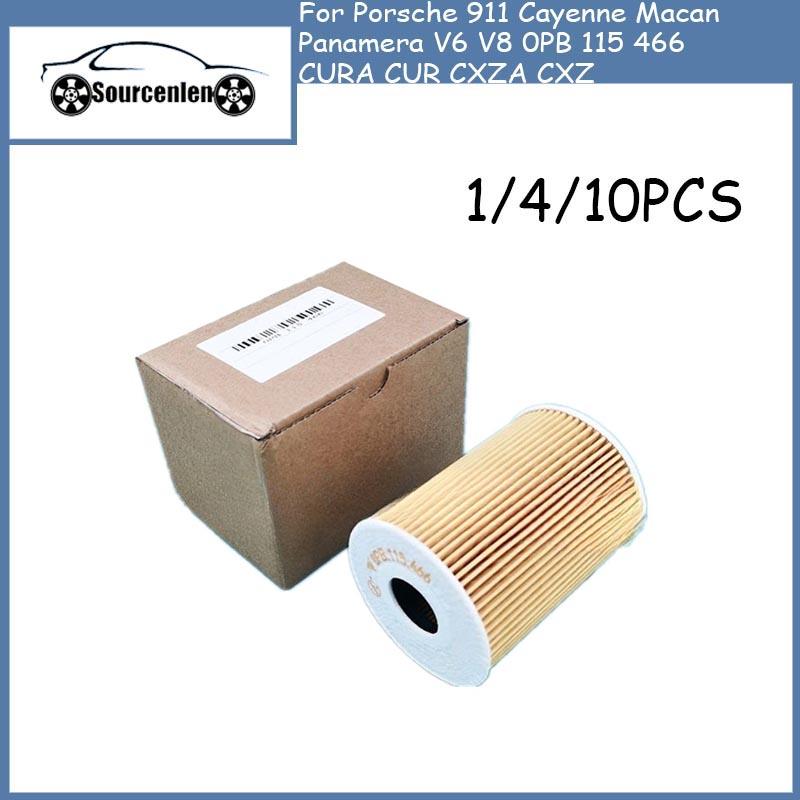 

0PB115466 94810722200 Фильтр масляный для двигателя Porsche 911 Cayenne Macan Panamera V6 V8 0PB 115 466 CURA CUR CXZA CXZ 1Pcs