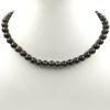 8mm Natural Bronzite Gemstone Beads Choker Handmade Partywear Necklace 17-20" Gift For Your Love 8BN-6