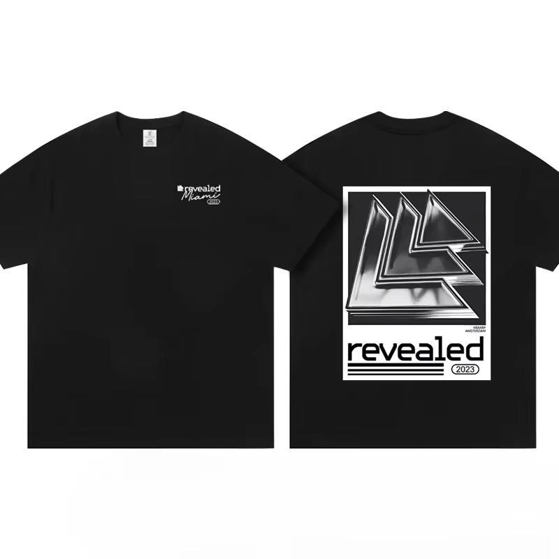 

2025 Чоловіча та жіноча нова бавовняна футболка з коротким рукавом Hardwell Чоловічий топ 100 Dj Навколо одягу Електричний звук Розкрито Бренд L