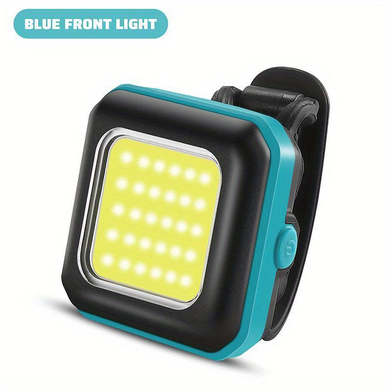 Bike Light Cycling Bicycle Front Rear Light Type-C Charge Headlight Light Warning Taillight LED Lantern Bike Parts
