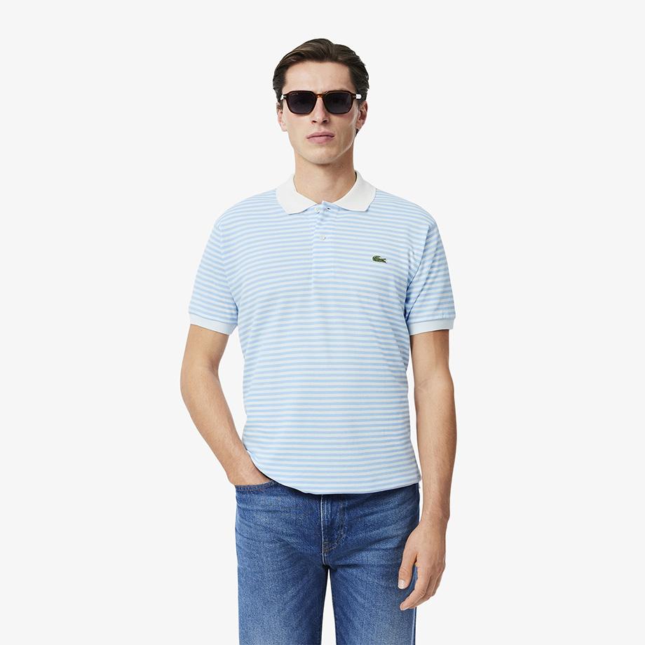[lacoste] Men s Classic Fit Striped Polo Shirt PH9753-55GF6Z 6