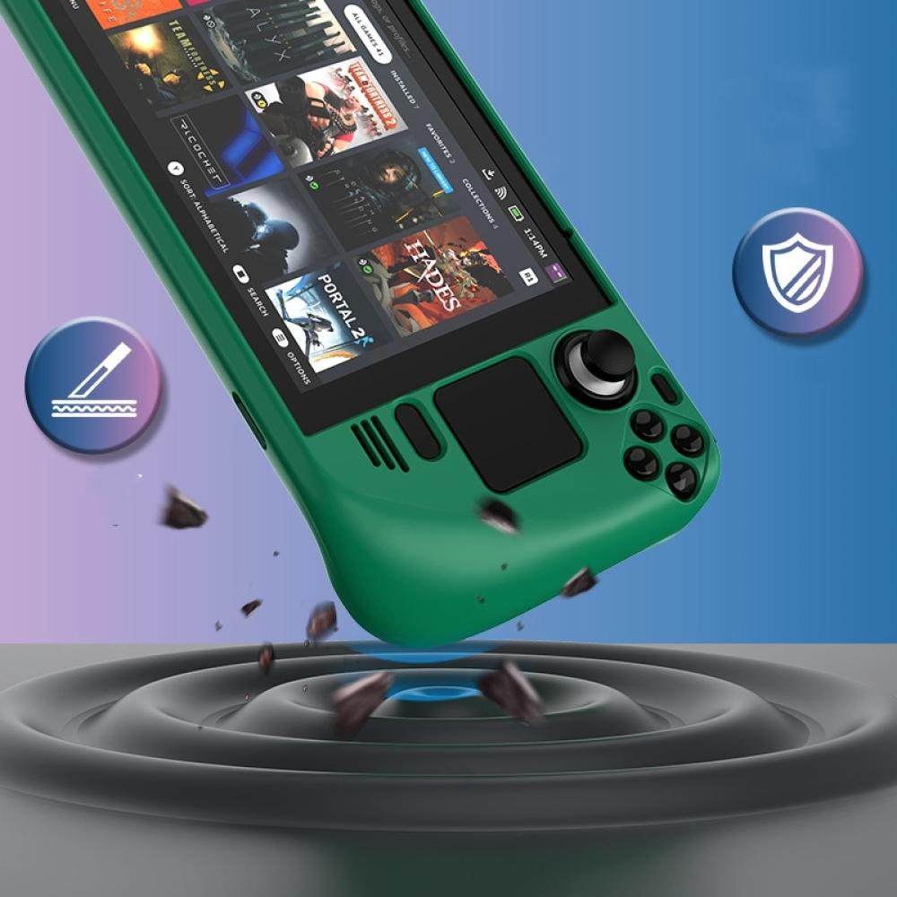 Suitable For Steam Deck Skin-Friendly Feel For Steam Deck Oled Colorful PC Protective Case With Stand Game Console Accessories