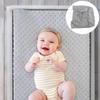 1Pcs Diaper Change Pad Cover Machine Washable Soft Fabric Baby Changing Mat Cover Portable Compact Design for Travel Home