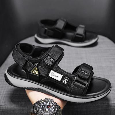 Summer Breathable Sandals Men's Outer Wear Beach Shoes Lightweight Casual Men's Shoes
