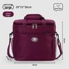 Large Capacity Insulated Picnic Bag with Ice Pack, Portable and Durable Lunch Box, Aluminum Foil Lining, Thickened Bento Bag for Outdoor Use.