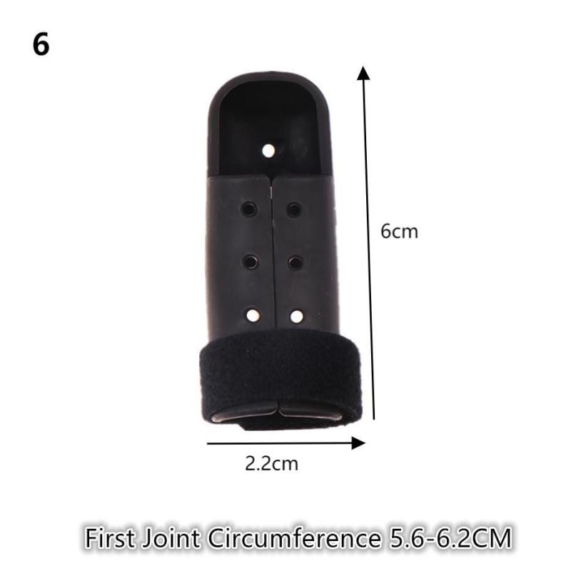 Black Finger Splint Brace Adjustable Finger Support Protector For Fingers Arthritis Joint Finger Injury Brace Pain Relief