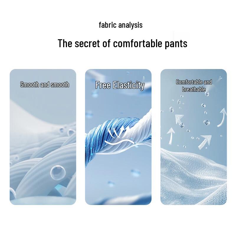 Shanshan Men's 4-Way Stretch Business Casual Pants