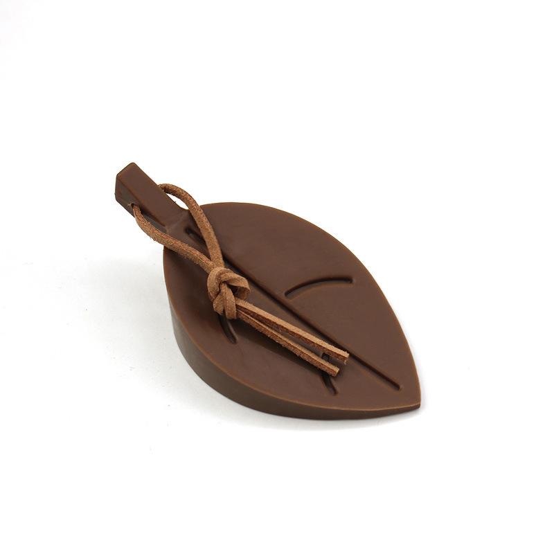 1PCS Silicon Leaves Doorstop For Children Baby Protector Block Home Decor Creative Leaf Style Door Stopper Wedge Holder Safety