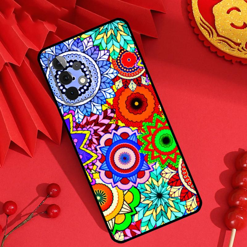 Moroccan Mosai Tile Pattern Case For Samsung Galaxy M21 M31 M35 M12 M13 M14 M15 M06 M16 M36 M56 M53 M32 M52 M55 M34 M54