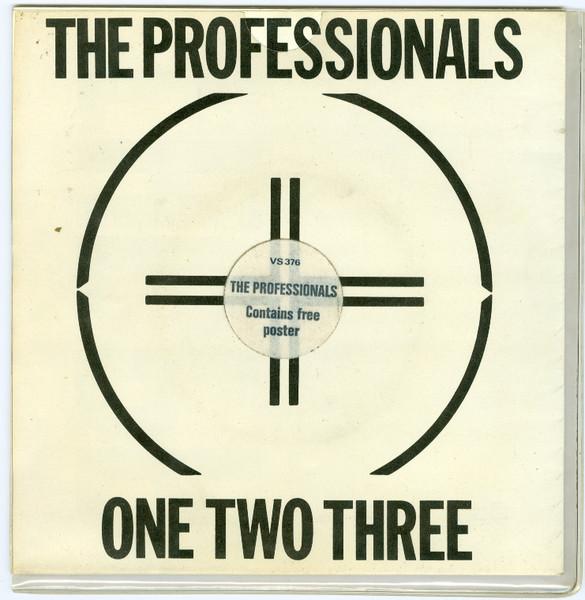 

7-дюймовая пластинка PROFESSIONALS - One Two Three VS376 Virgin 1980 UK Rock б/у