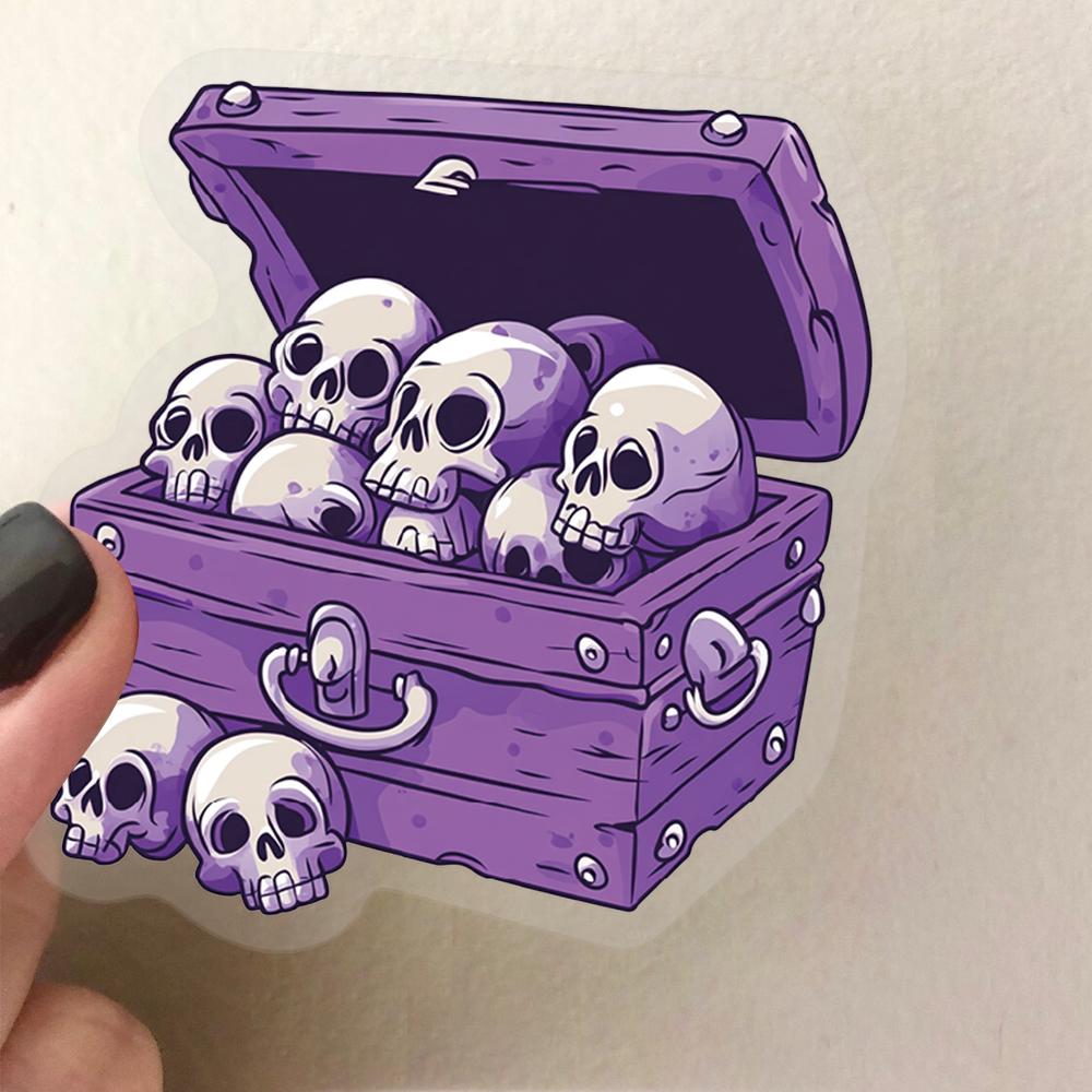50 PIEZAS Pegatinas de Halloween Pintura y Graffiti DIY Pegatinas Resistentes al Agua para Decorar Tazas, Ordenadores, Teléfonos y Cuadernos