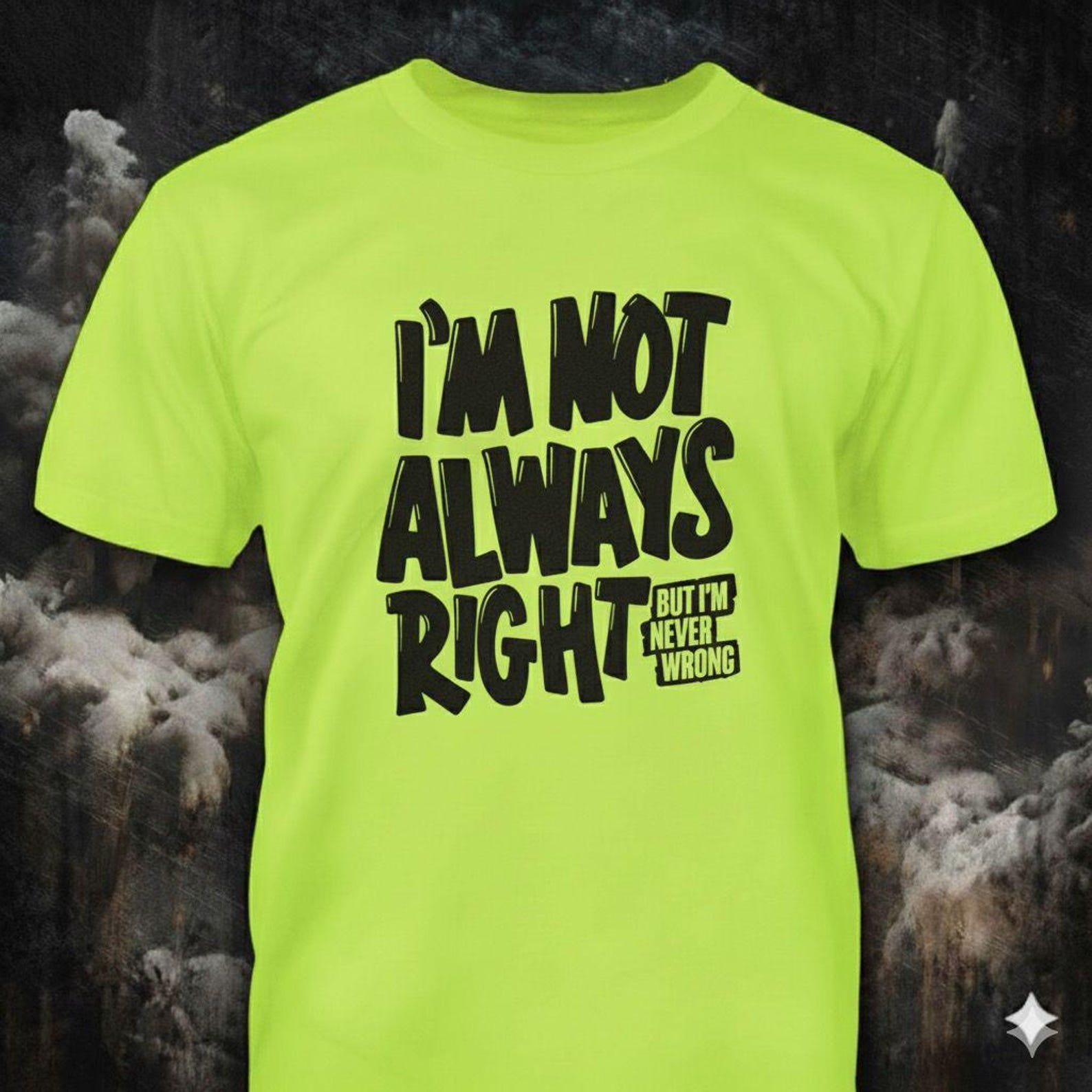 I m Never Wrong - Hi Vis M